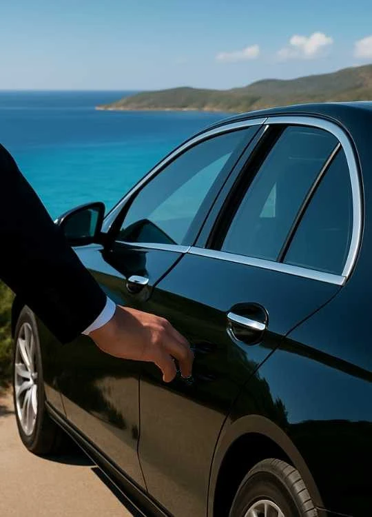 Auto premium per taxi privato e transfer dall'aeroporto di Cagliari verso tutta la Sardegna